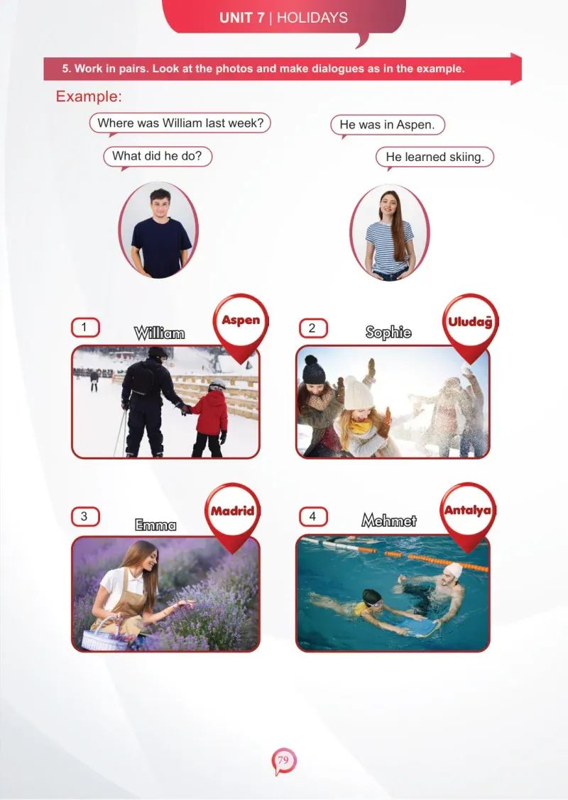 6. Sınıf İngilizce Ders Kitabı Cevapları Meb Yayınları Sayfa 79