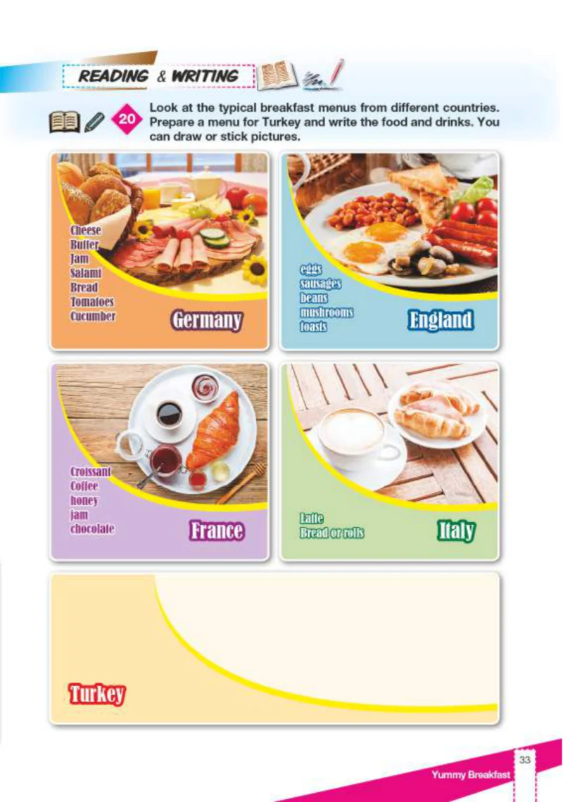 6. Sınıf İngilizce Ders Kitabı Cevapları Monopol Yayınları Sayfa 33