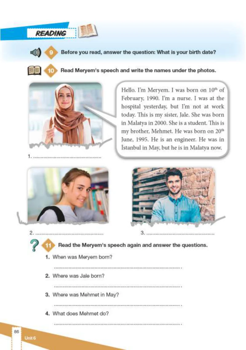 6. Sınıf İngilizce Ders Kitabı Cevapları Monopol Yayınları Sayfa 86