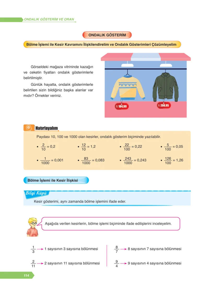 6. Sınıf Matematik Ders Kitabı Cevapları Ata Yayınları Sayfa 114