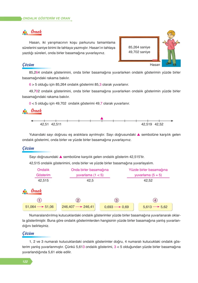 6. Sınıf Matematik Ders Kitabı Cevapları Ata Yayınları Sayfa 122