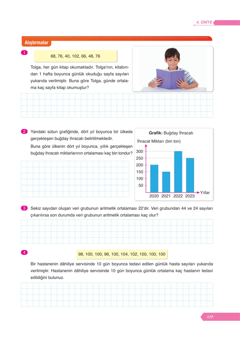 6. Sınıf Matematik Ders Kitabı Cevapları Ata Yayınları Sayfa 177