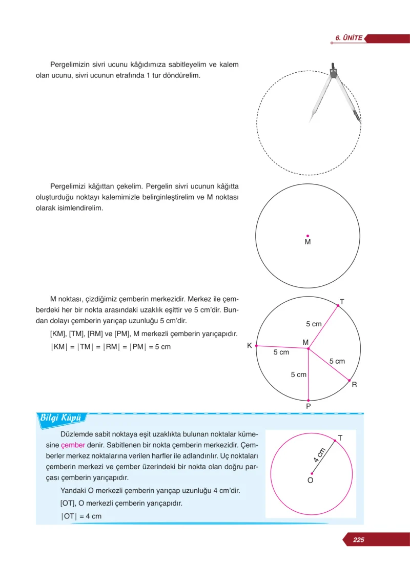 6. Sınıf Matematik Ders Kitabı Cevapları Ata Yayınları Sayfa 225