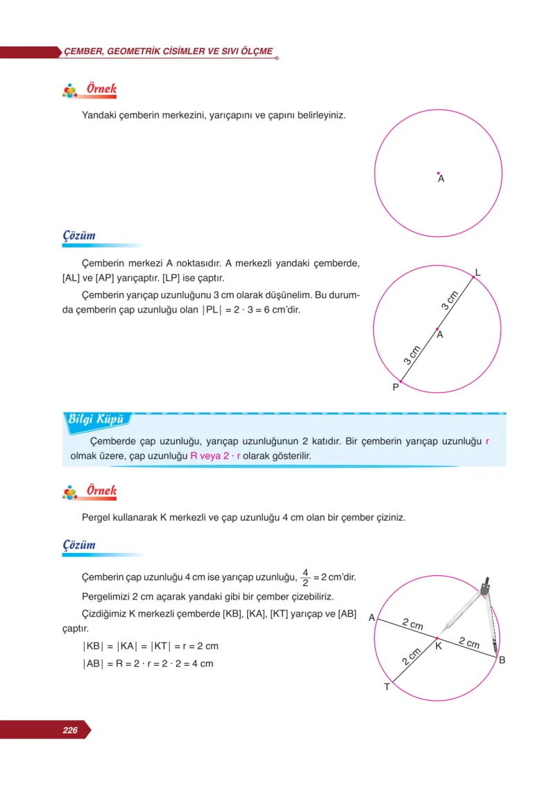 6. Sınıf Matematik Ders Kitabı Cevapları Ata Yayınları Sayfa 226