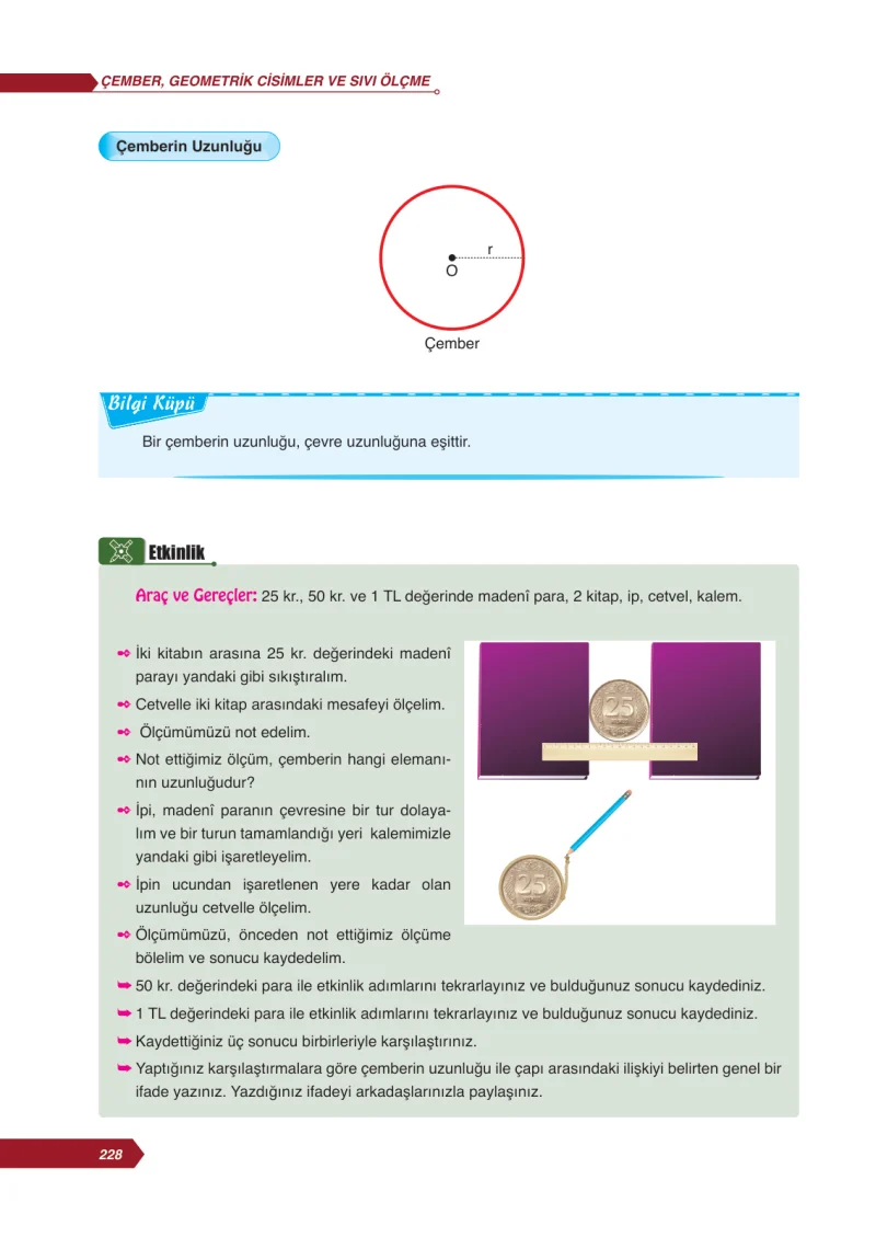 6. Sınıf Matematik Ders Kitabı Cevapları Ata Yayınları Sayfa 228