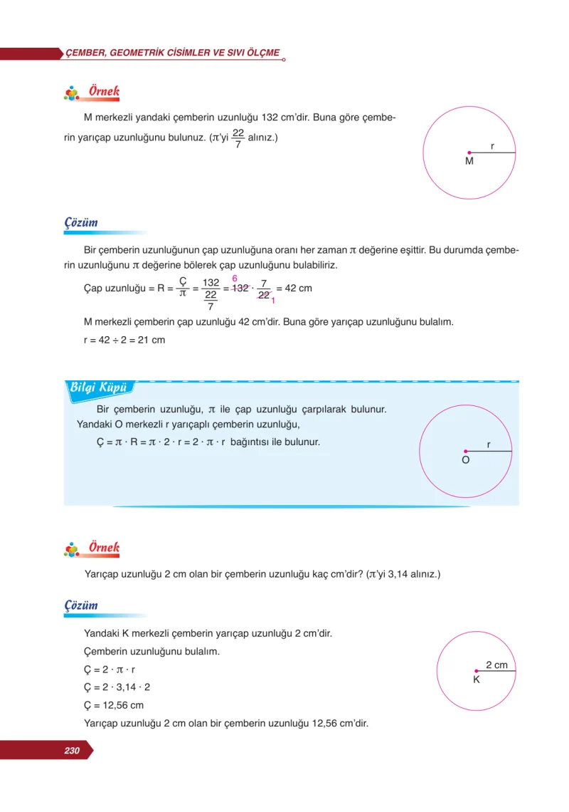 6. Sınıf Matematik Ders Kitabı Cevapları Ata Yayınları Sayfa 230