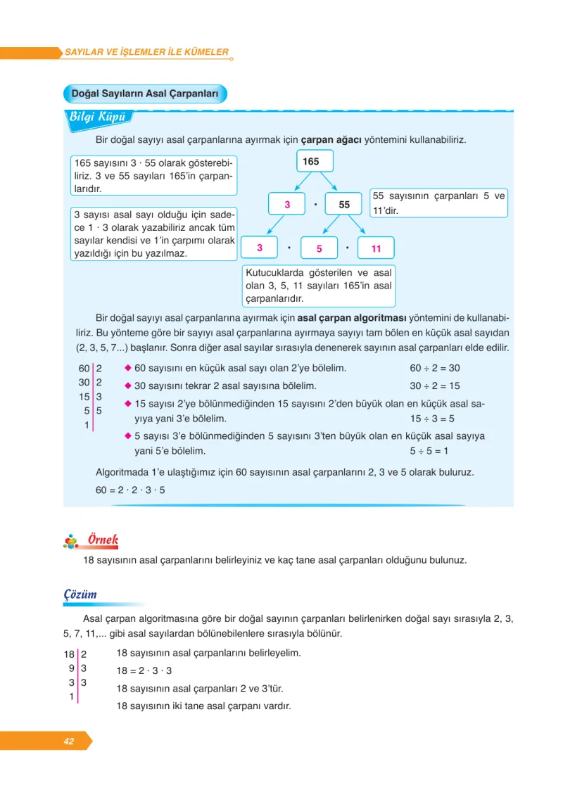 6. Sınıf Matematik Ders Kitabı Cevapları Ata Yayınları Sayfa 42