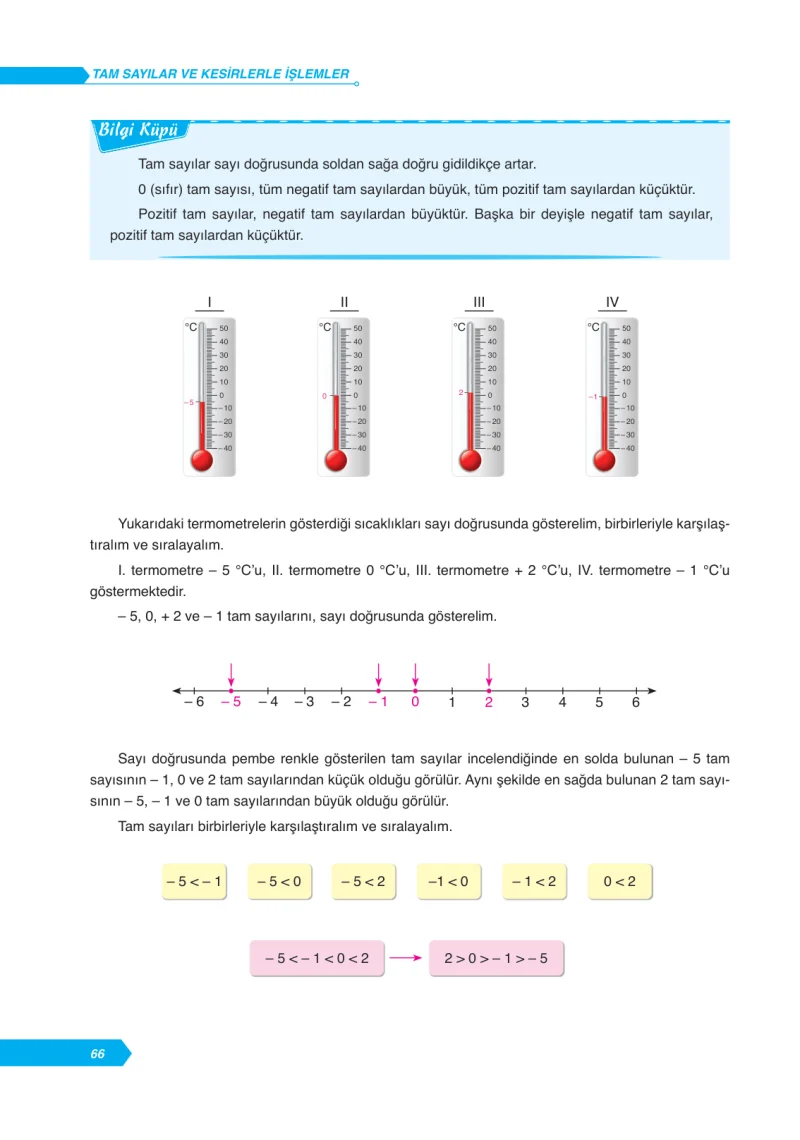 6. Sınıf Matematik Ders Kitabı Cevapları Ata Yayınları Sayfa 66