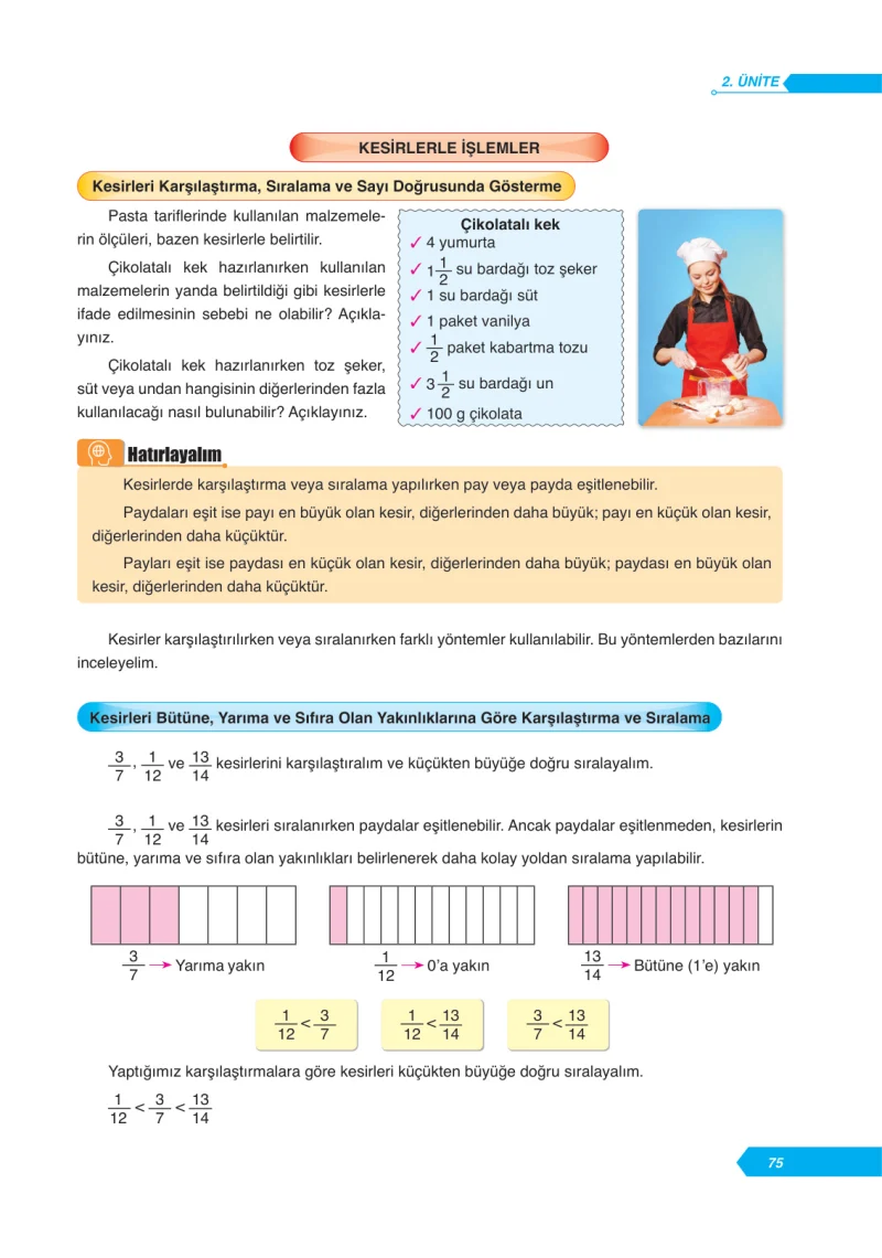 6. Sınıf Matematik Ders Kitabı Cevapları Ata Yayınları Sayfa 75