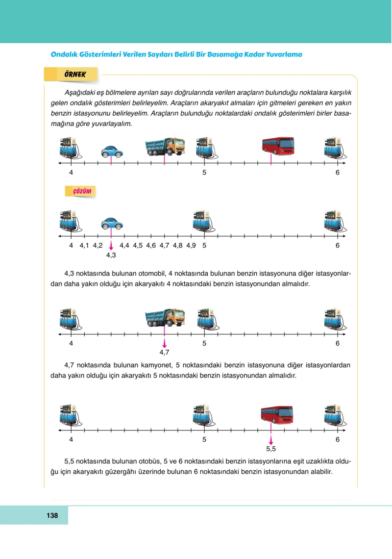 6. Sınıf Matematik Ders Kitabı Cevapları Doğa Yayınları Sayfa 138