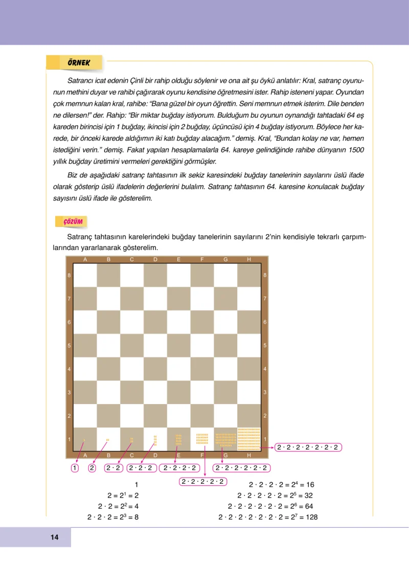 6. Sınıf Matematik Ders Kitabı Cevapları Doğa Yayınları Sayfa 14