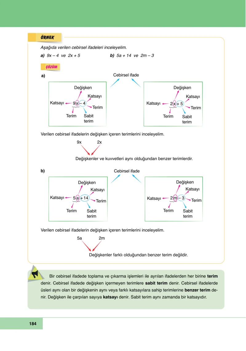 6. Sınıf Matematik Ders Kitabı Cevapları Doğa Yayınları Sayfa 184