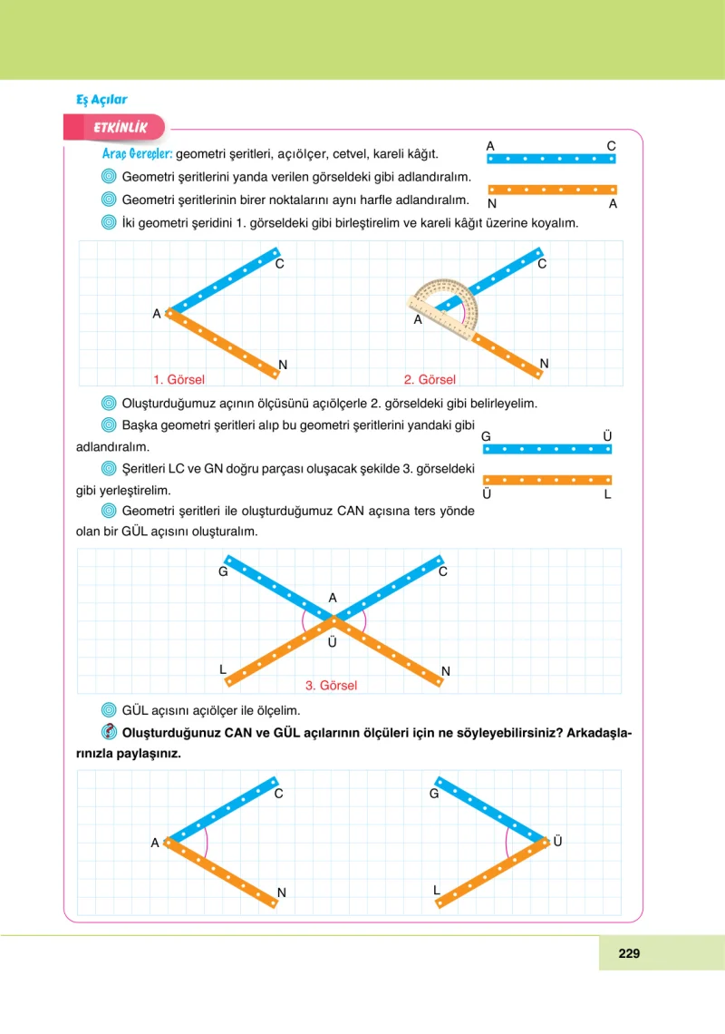 6. Sınıf Matematik Ders Kitabı Cevapları Doğa Yayınları Sayfa 229
