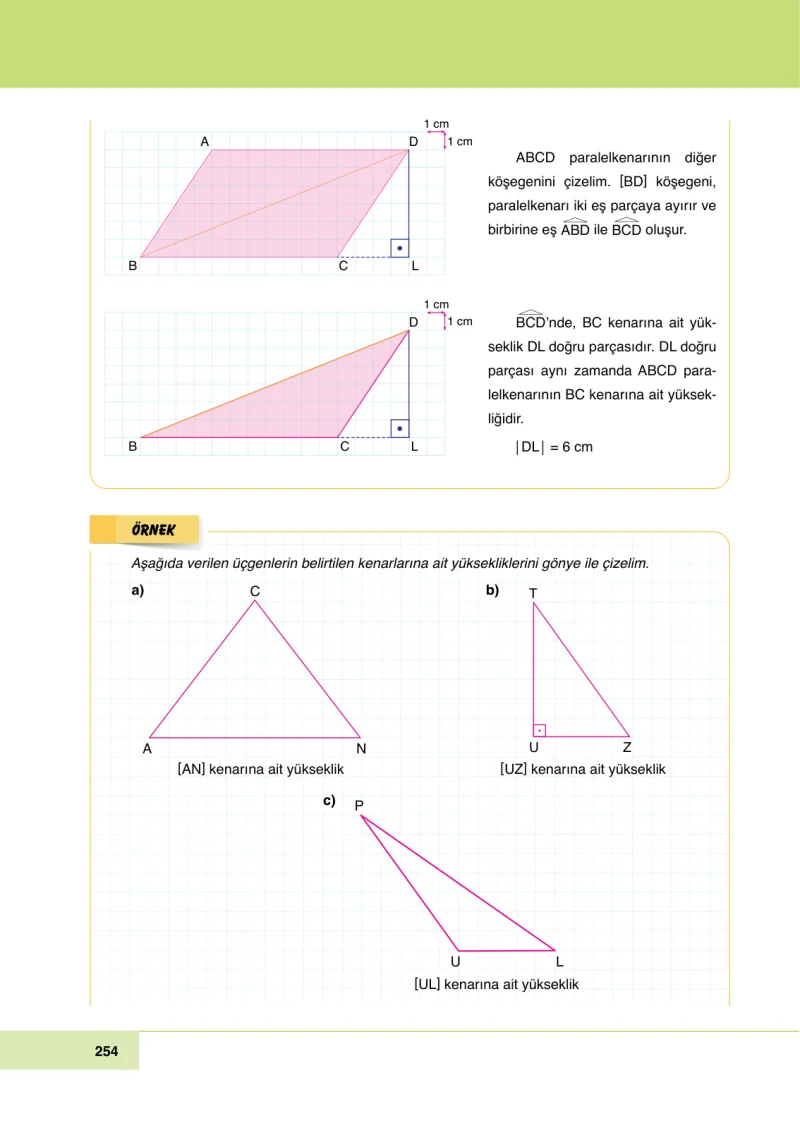6. Sınıf Matematik Ders Kitabı Cevapları Doğa Yayınları Sayfa 254