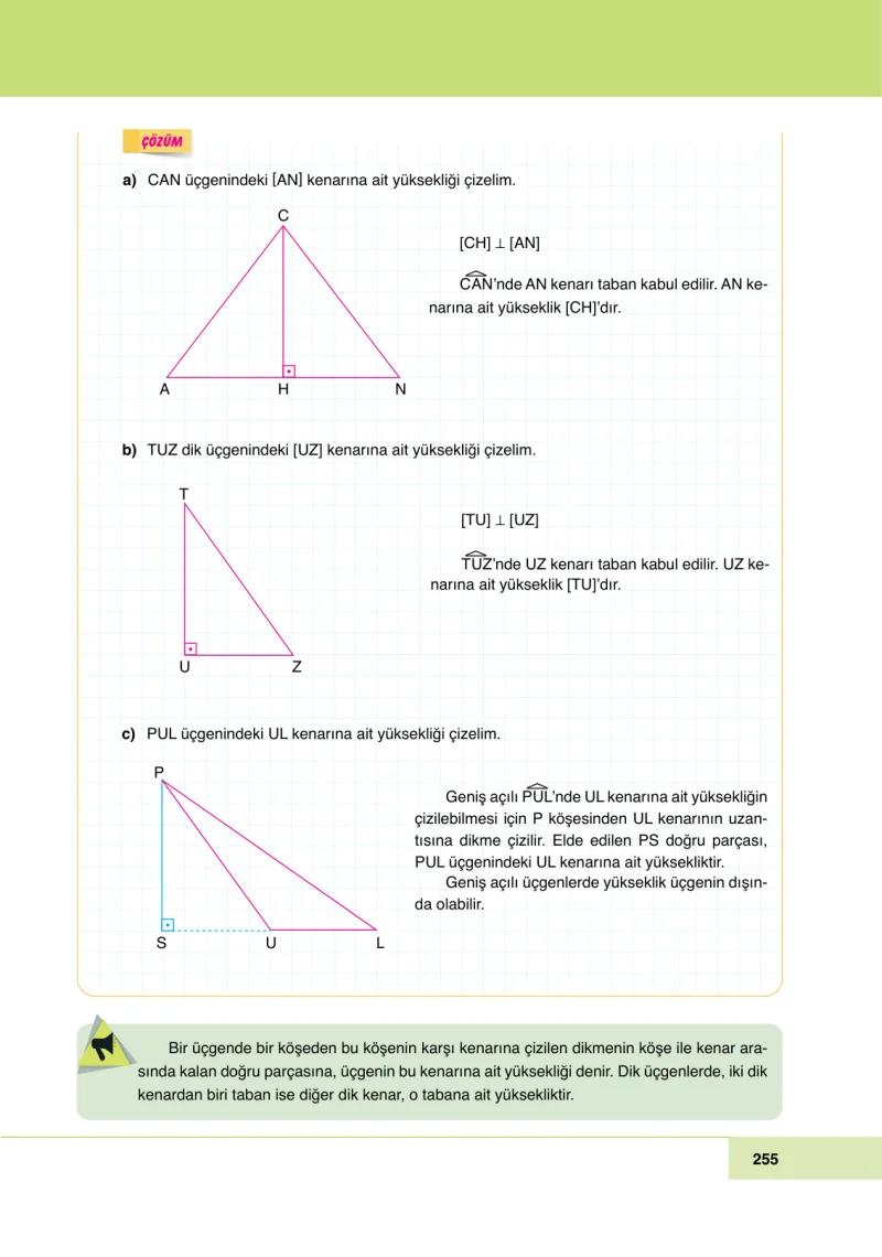 6. Sınıf Matematik Ders Kitabı Cevapları Doğa Yayınları Sayfa 255