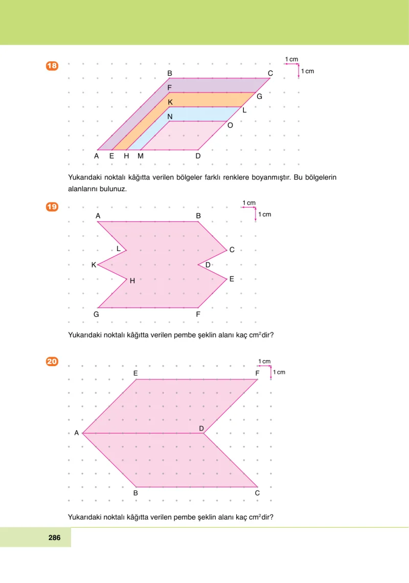 6. Sınıf Matematik Ders Kitabı Cevapları Doğa Yayınları Sayfa 286