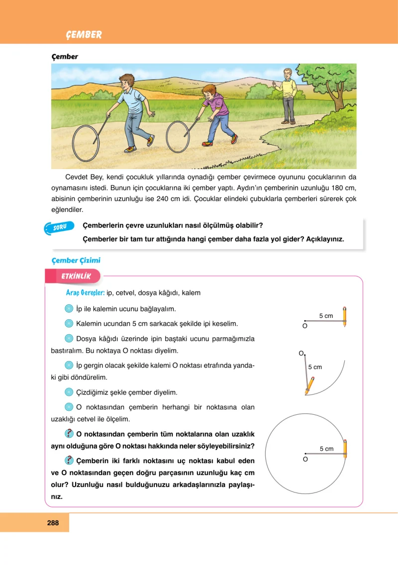 6. Sınıf Matematik Ders Kitabı Cevapları Doğa Yayınları Sayfa 288