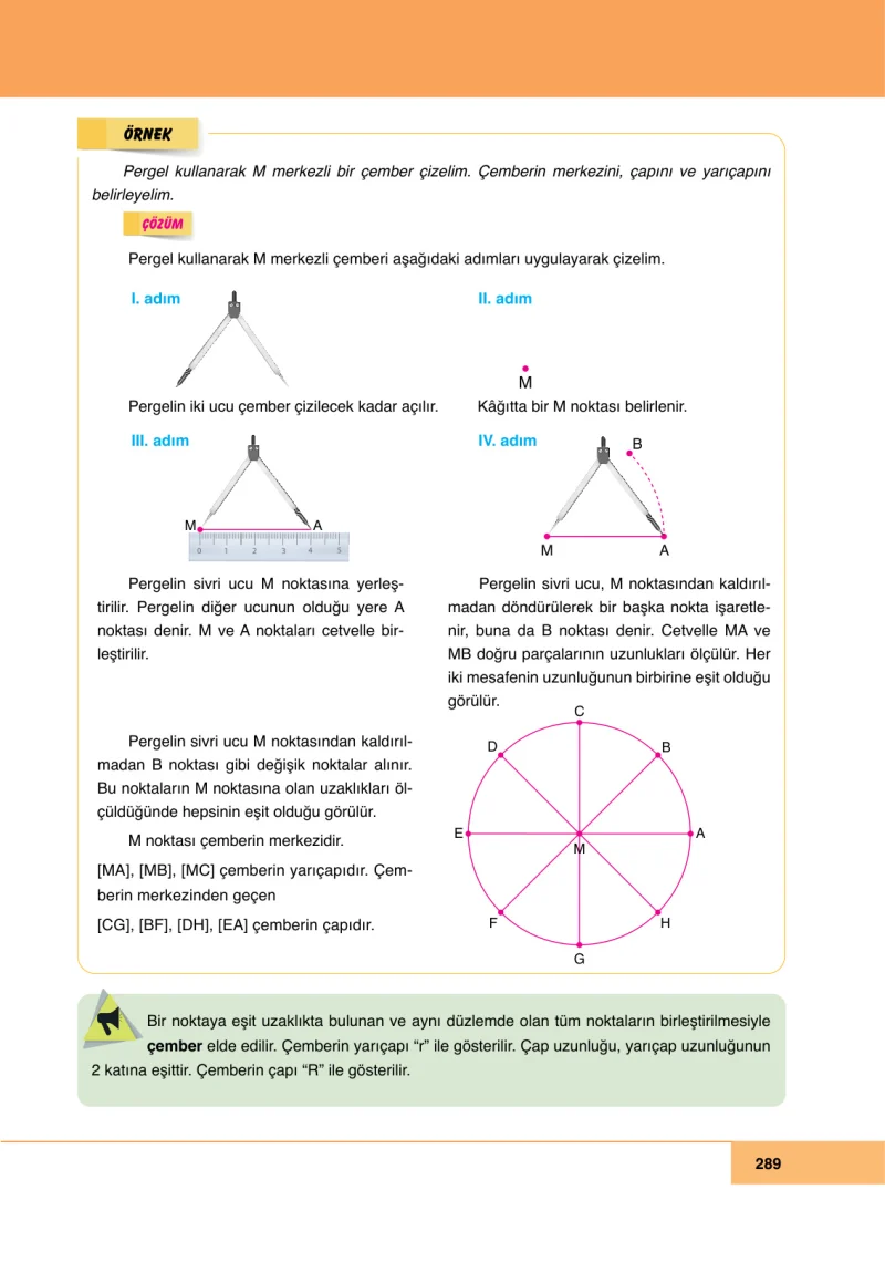 6. Sınıf Matematik Ders Kitabı Cevapları Doğa Yayınları Sayfa 289