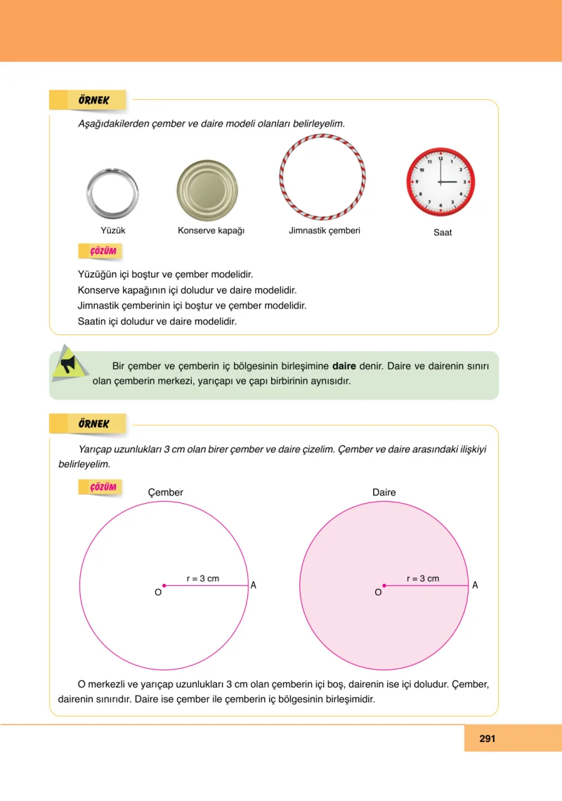 6. Sınıf Matematik Ders Kitabı Cevapları Doğa Yayınları Sayfa 291