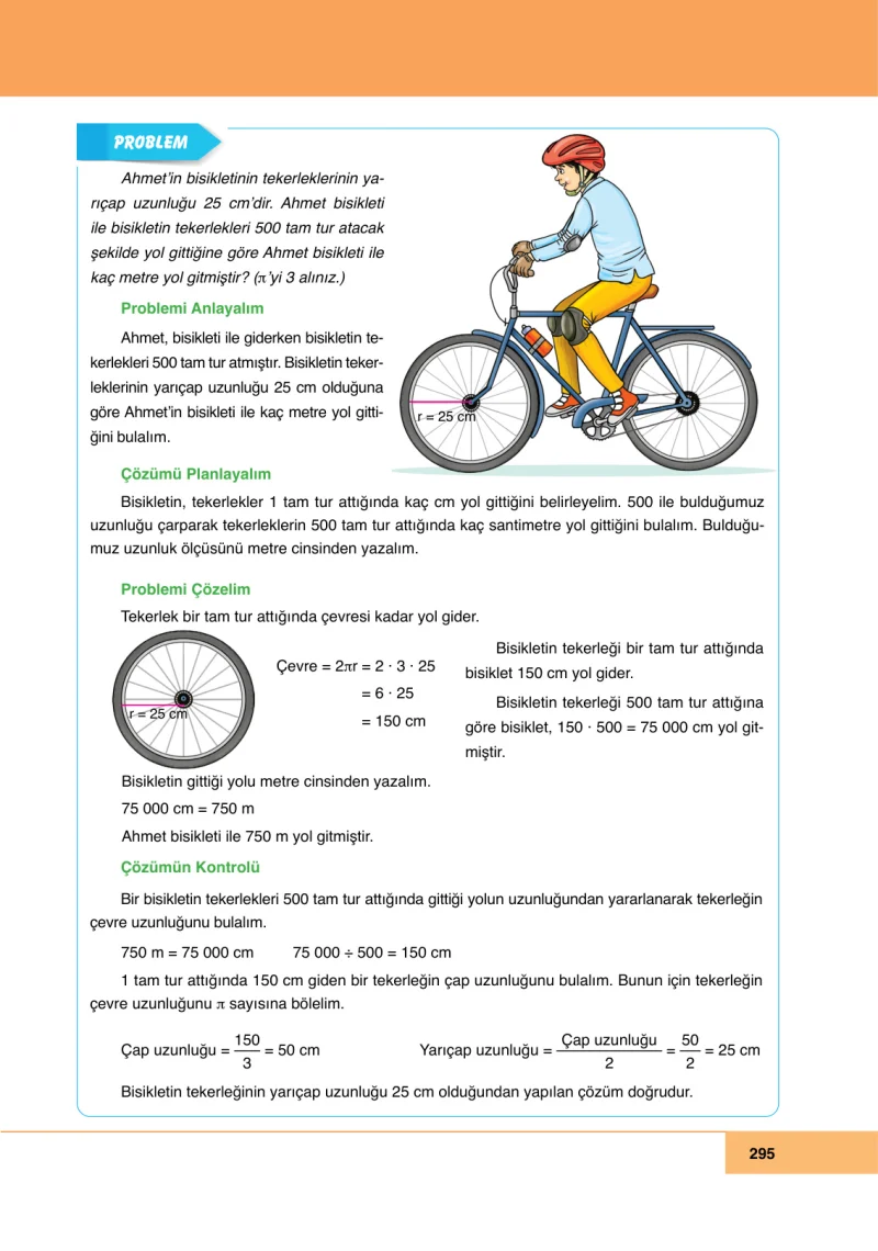 6. Sınıf Matematik Ders Kitabı Cevapları Doğa Yayınları Sayfa 295