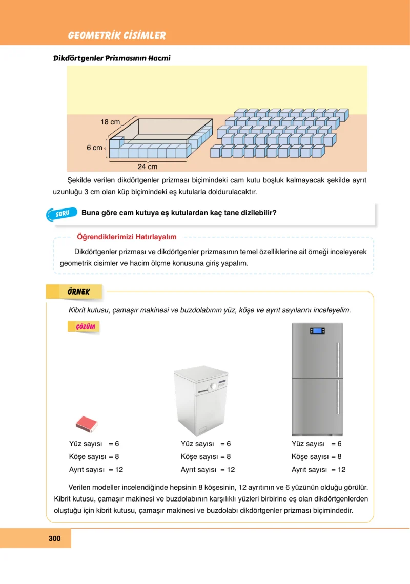 6. Sınıf Matematik Ders Kitabı Cevapları Doğa Yayınları Sayfa 300
