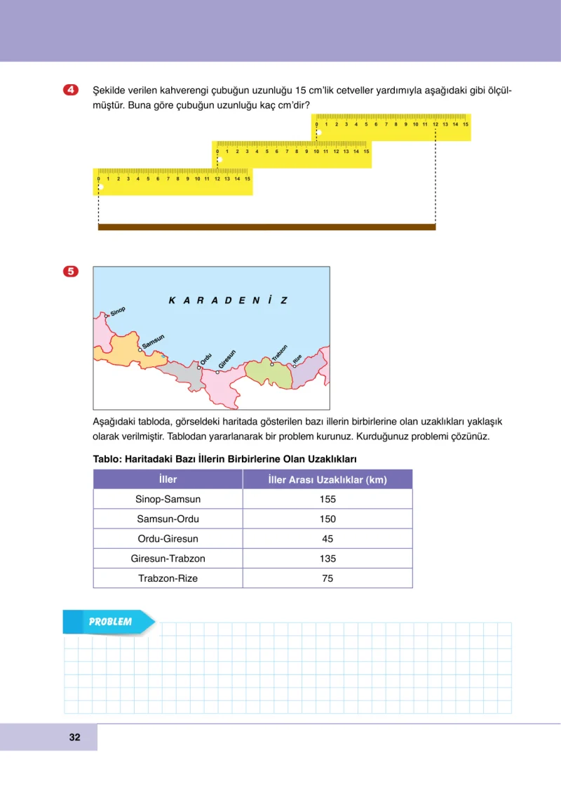 6. Sınıf Matematik Ders Kitabı Cevapları Doğa Yayınları Sayfa 32