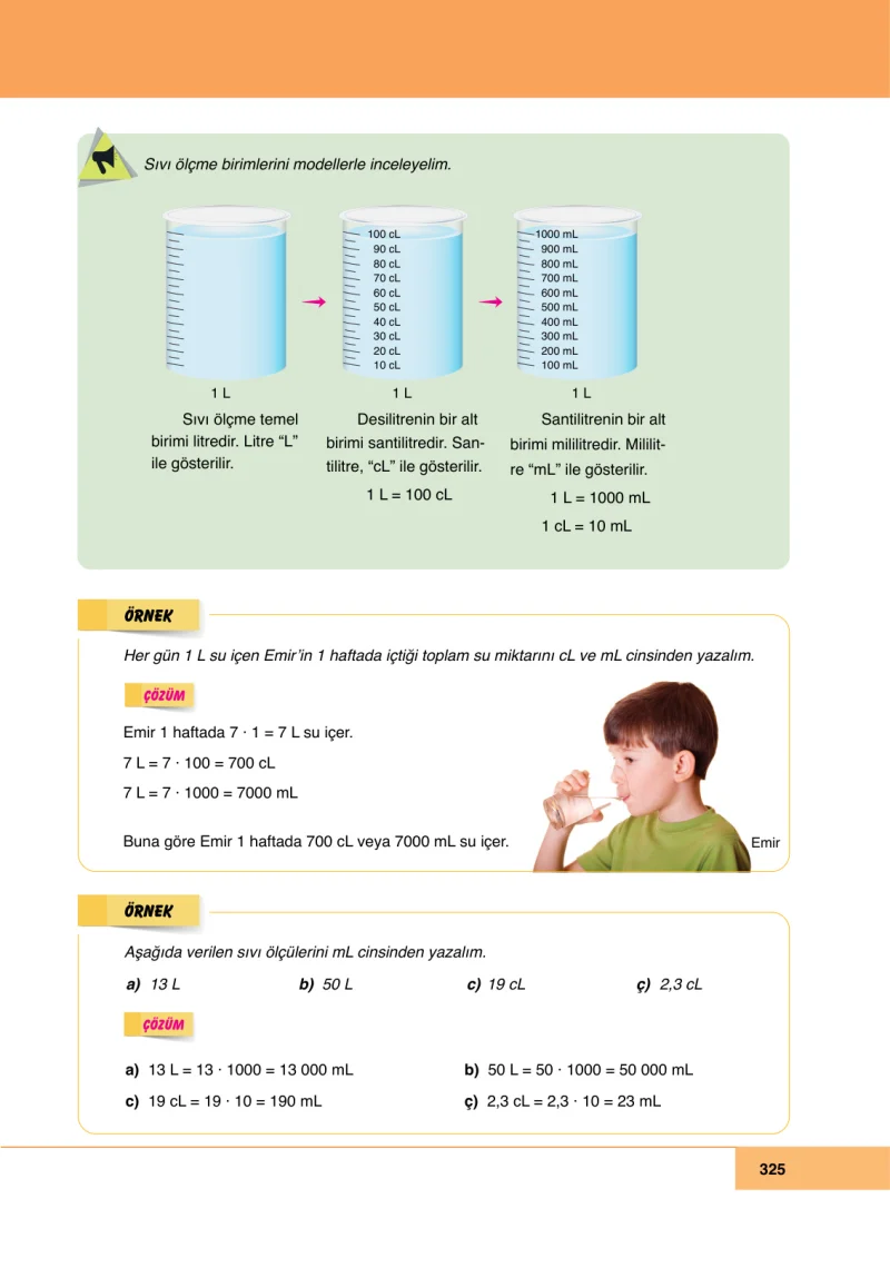 6. Sınıf Matematik Ders Kitabı Cevapları Doğa Yayınları Sayfa 325