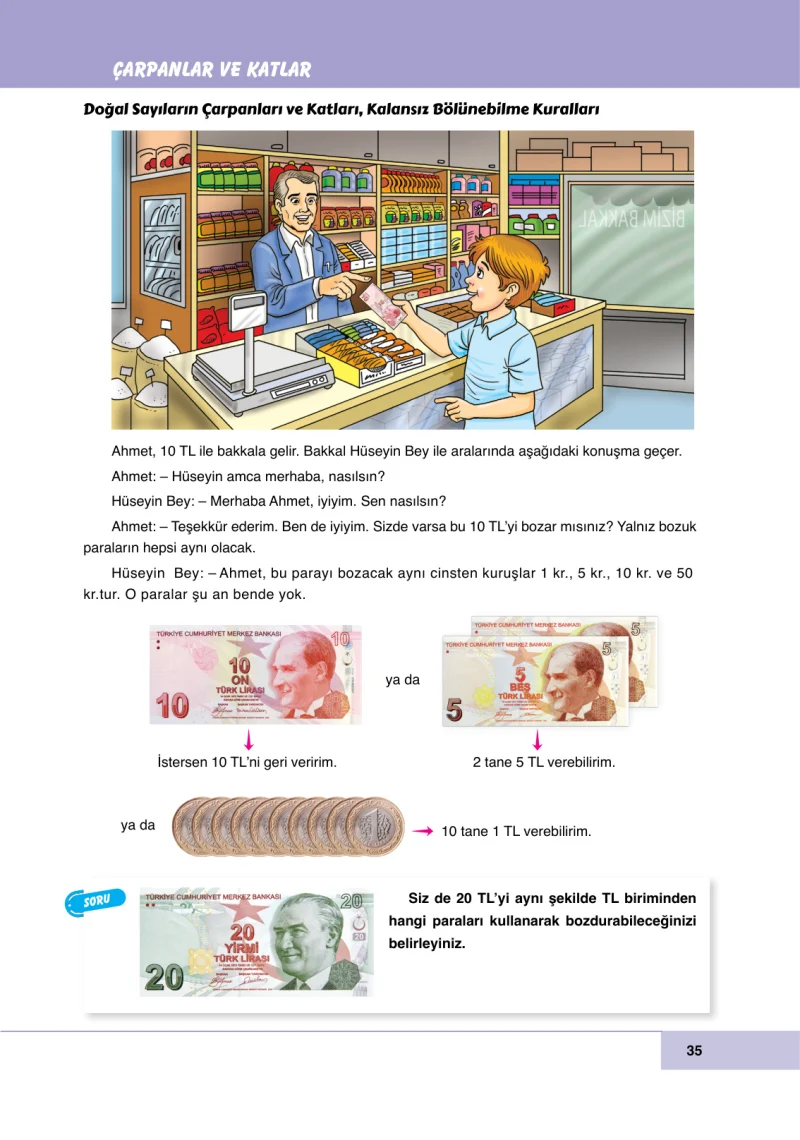 6. Sınıf Matematik Ders Kitabı Cevapları Doğa Yayınları Sayfa 35