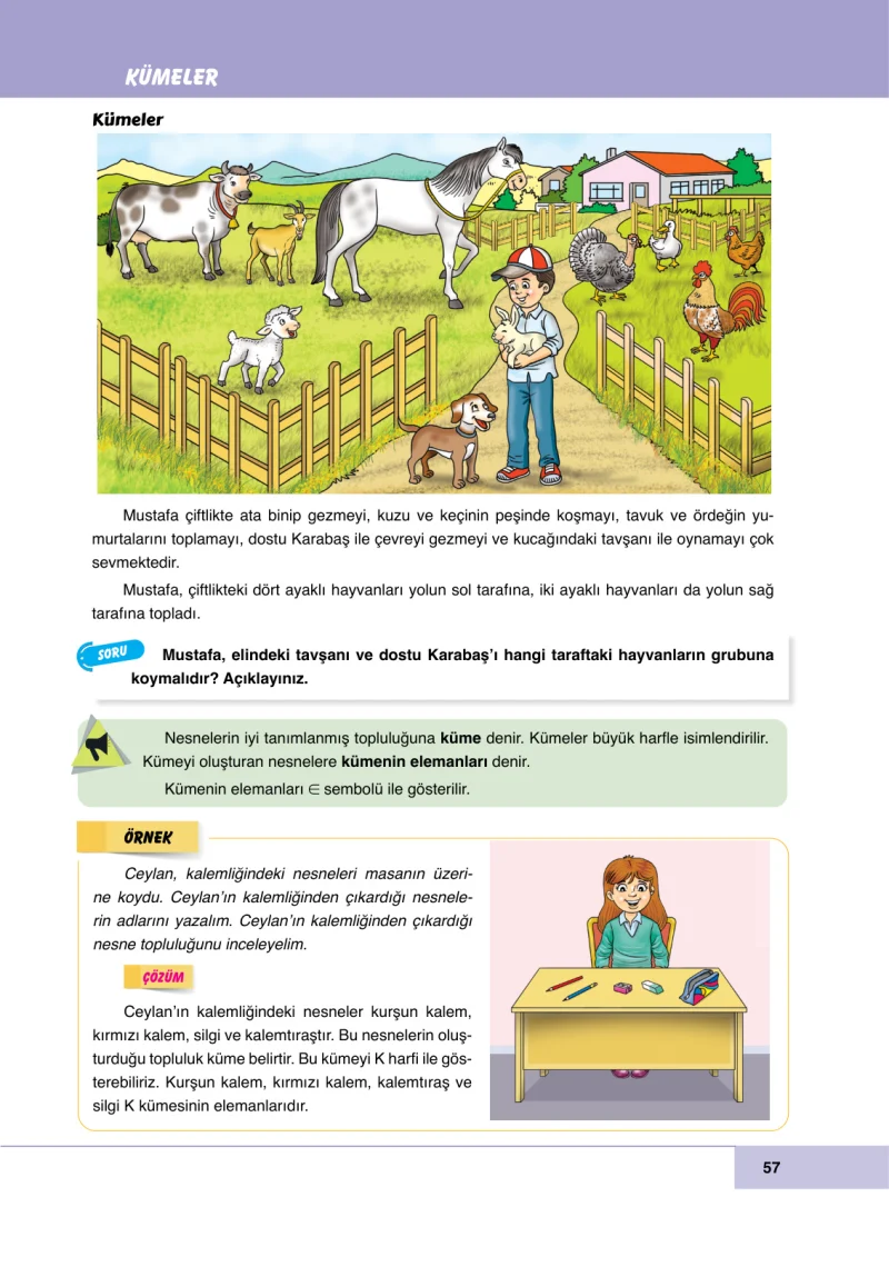 6. Sınıf Matematik Ders Kitabı Cevapları Doğa Yayınları Sayfa 57