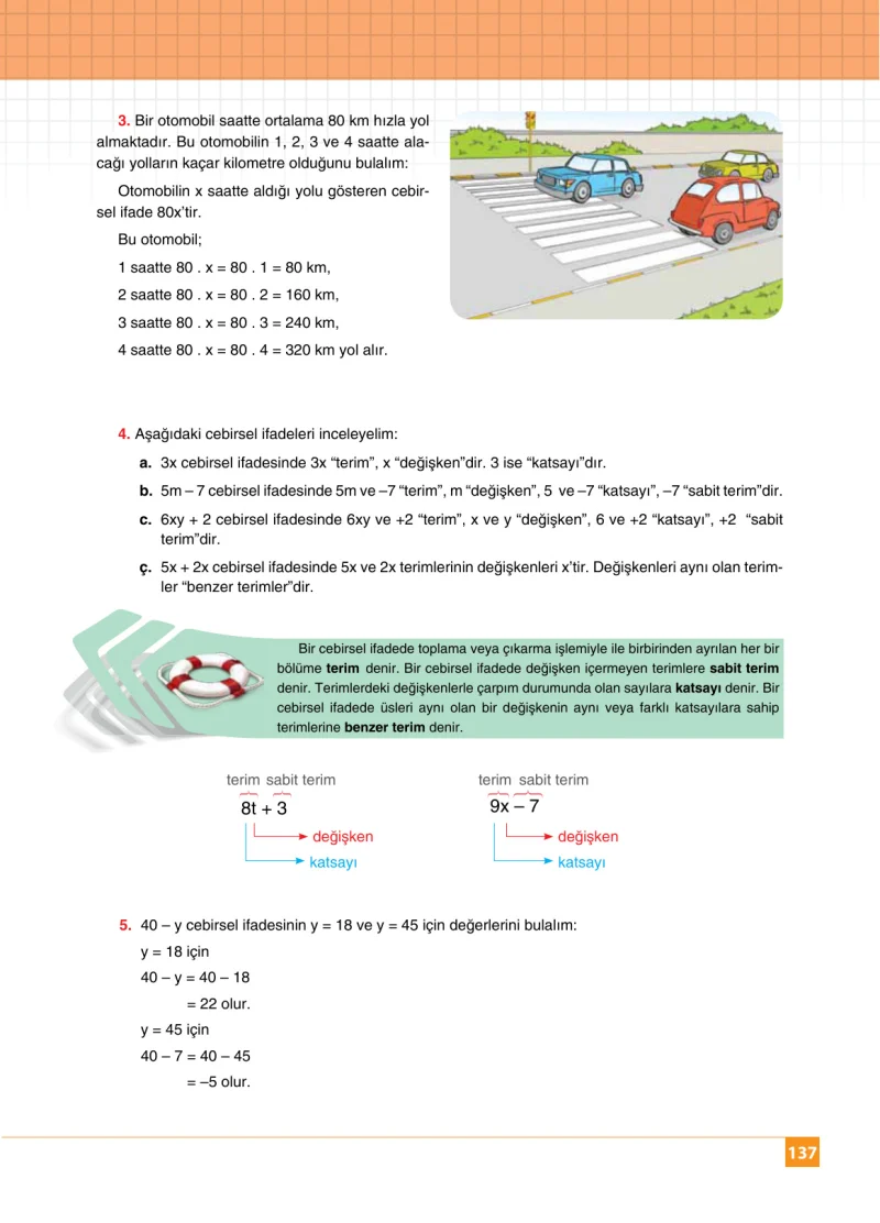 6. Sınıf Matematik Ders Kitabı Cevapları Koza Yayınları Sayfa 137
