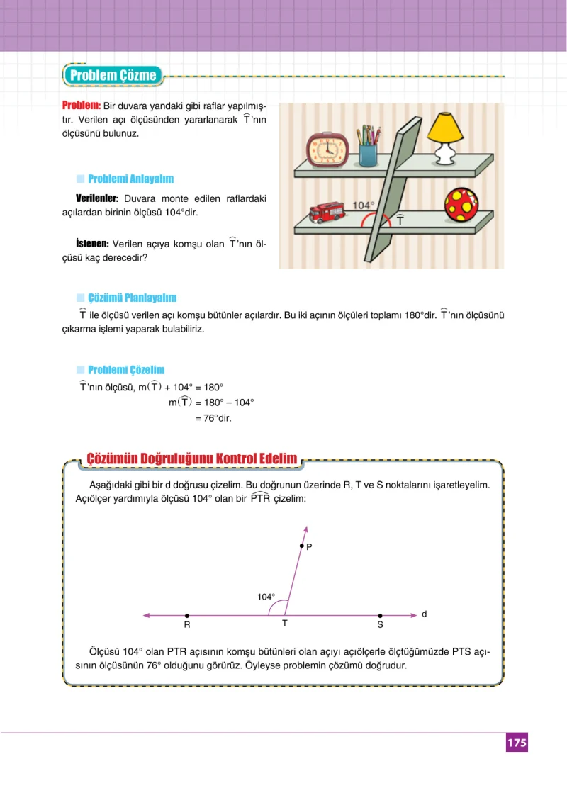 6. Sınıf Matematik Ders Kitabı Cevapları Koza Yayınları Sayfa 175