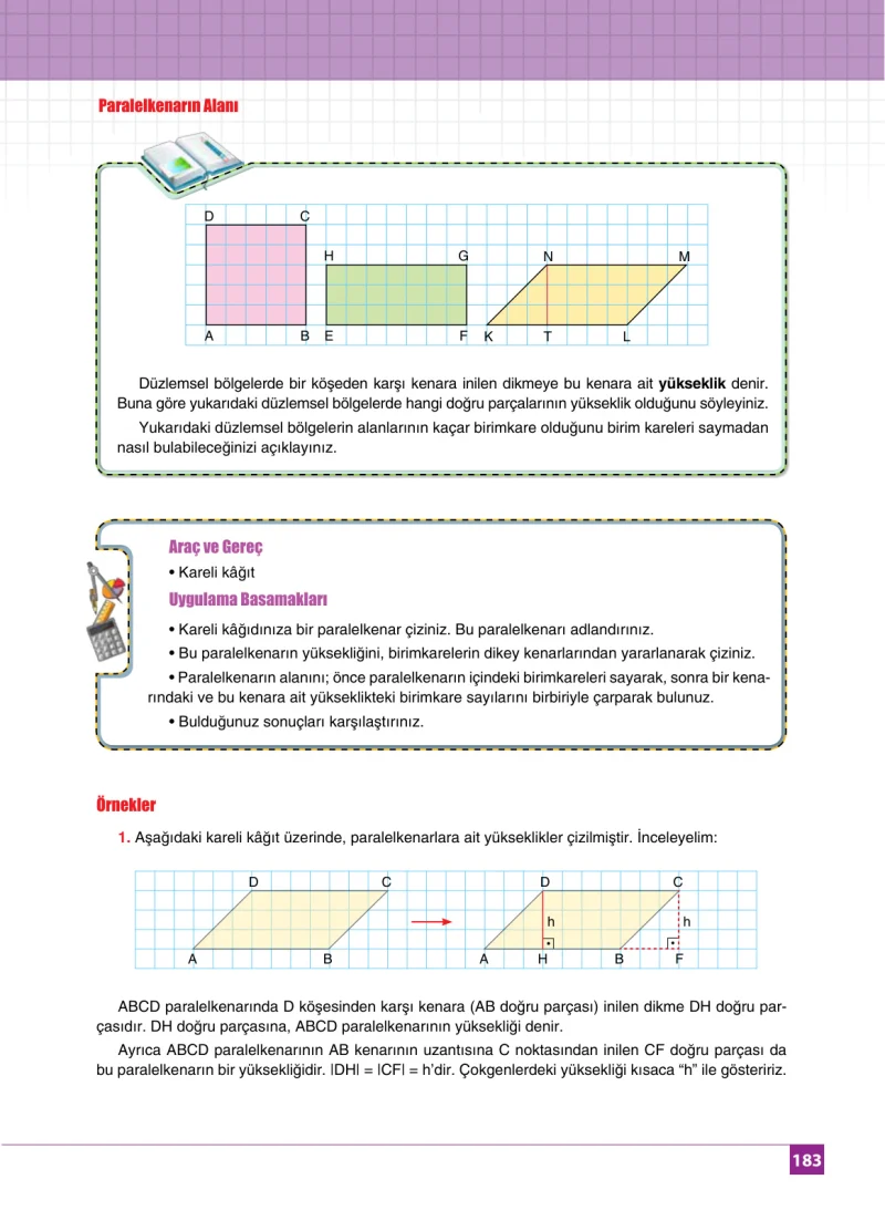6. Sınıf Matematik Ders Kitabı Cevapları Koza Yayınları Sayfa 183