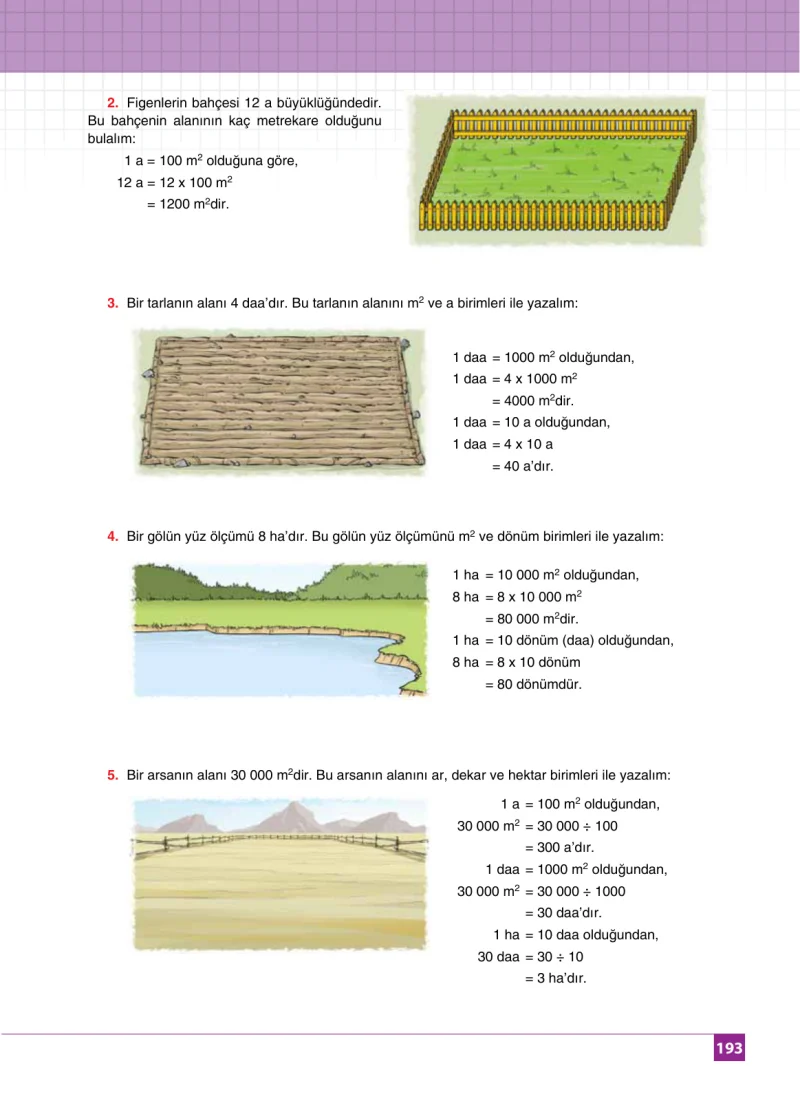 6. Sınıf Matematik Ders Kitabı Cevapları Koza Yayınları Sayfa 193