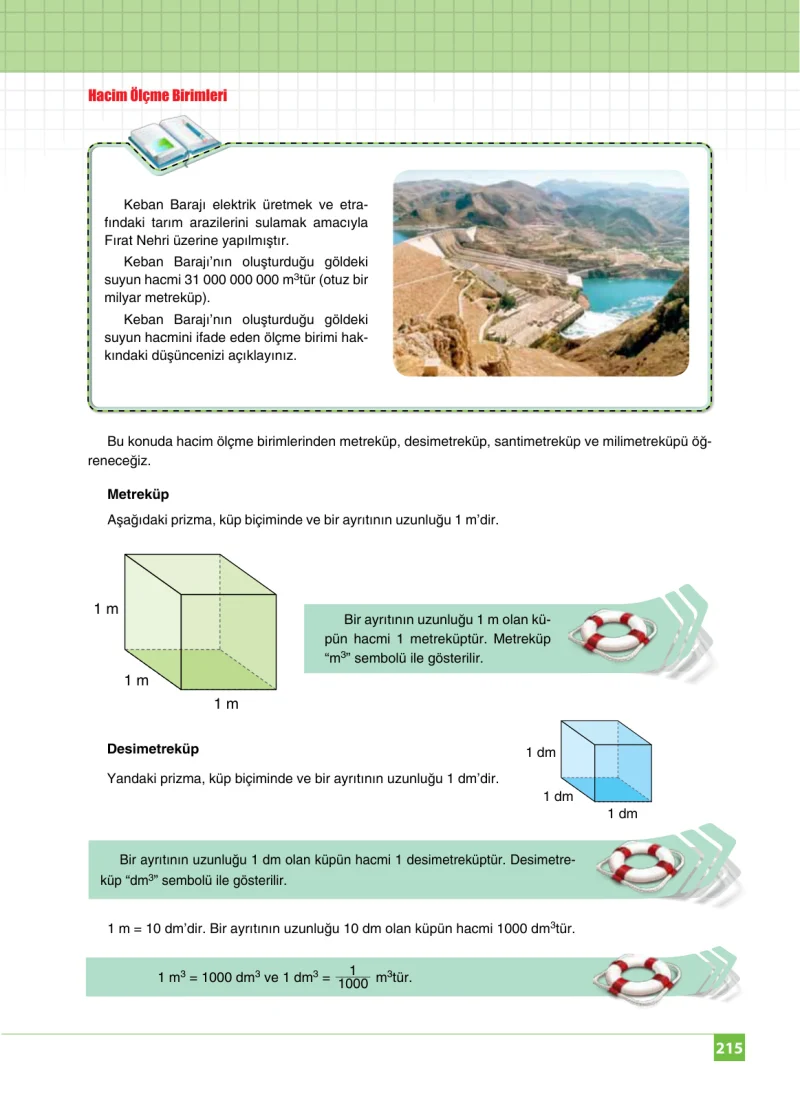 6. Sınıf Matematik Ders Kitabı Cevapları Koza Yayınları Sayfa 215