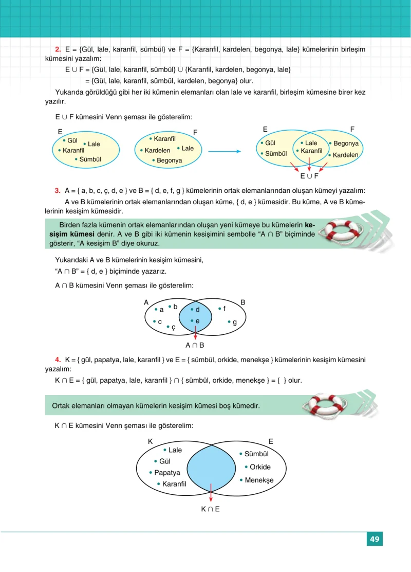 6. Sınıf Matematik Ders Kitabı Cevapları Koza Yayınları Sayfa 49
