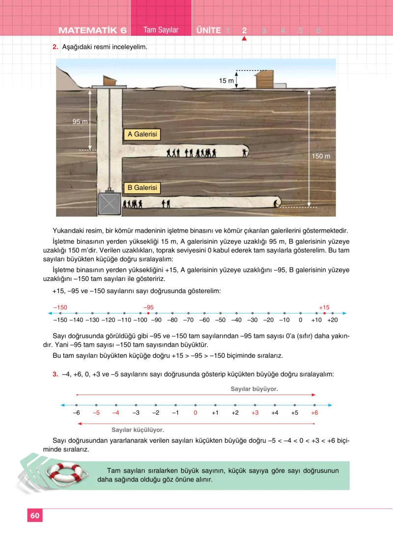 6. Sınıf Matematik Ders Kitabı Cevapları Koza Yayınları Sayfa 60