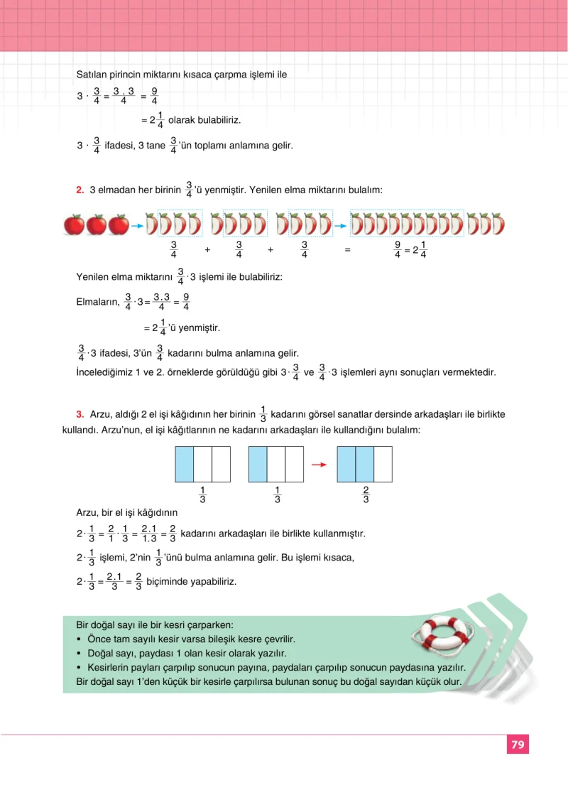 6. Sınıf Matematik Ders Kitabı Cevapları Koza Yayınları Sayfa 79