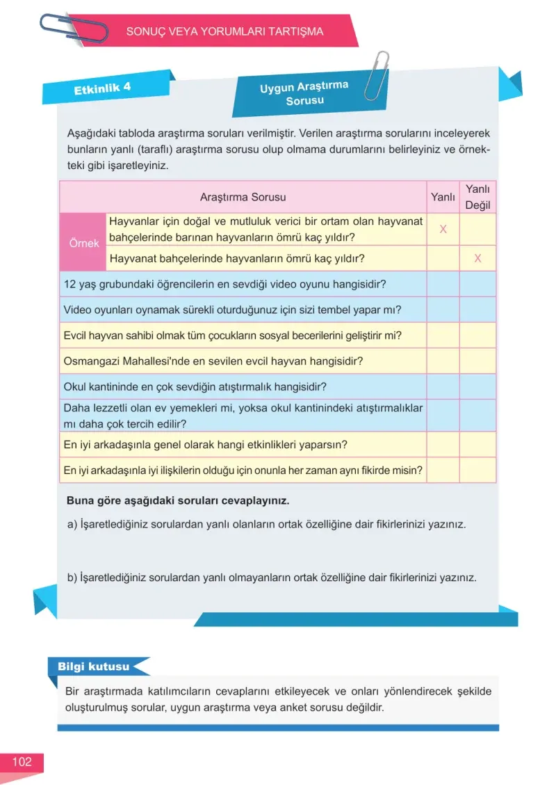 6. Sınıf Matematik Ders Kitabı Cevapları Meb Yayınları 1 Sayfa 102