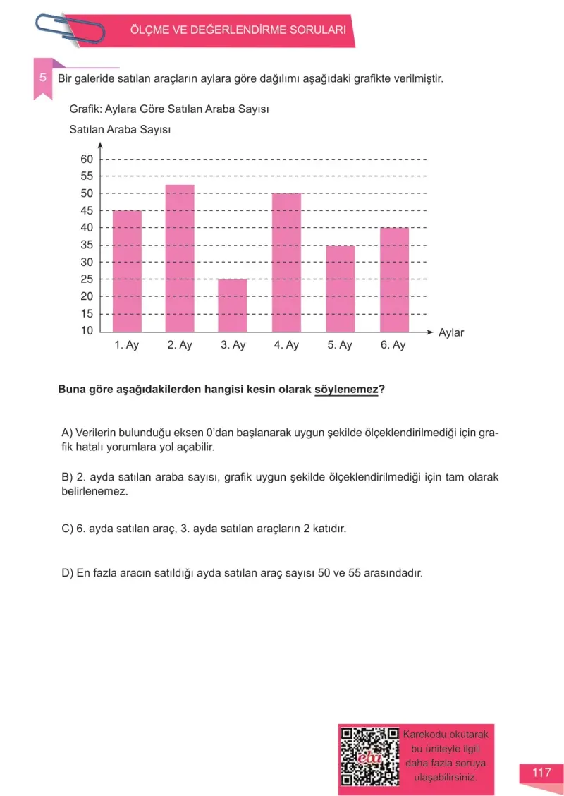 6. Sınıf Matematik Ders Kitabı Cevapları Meb Yayınları 1 Sayfa 117