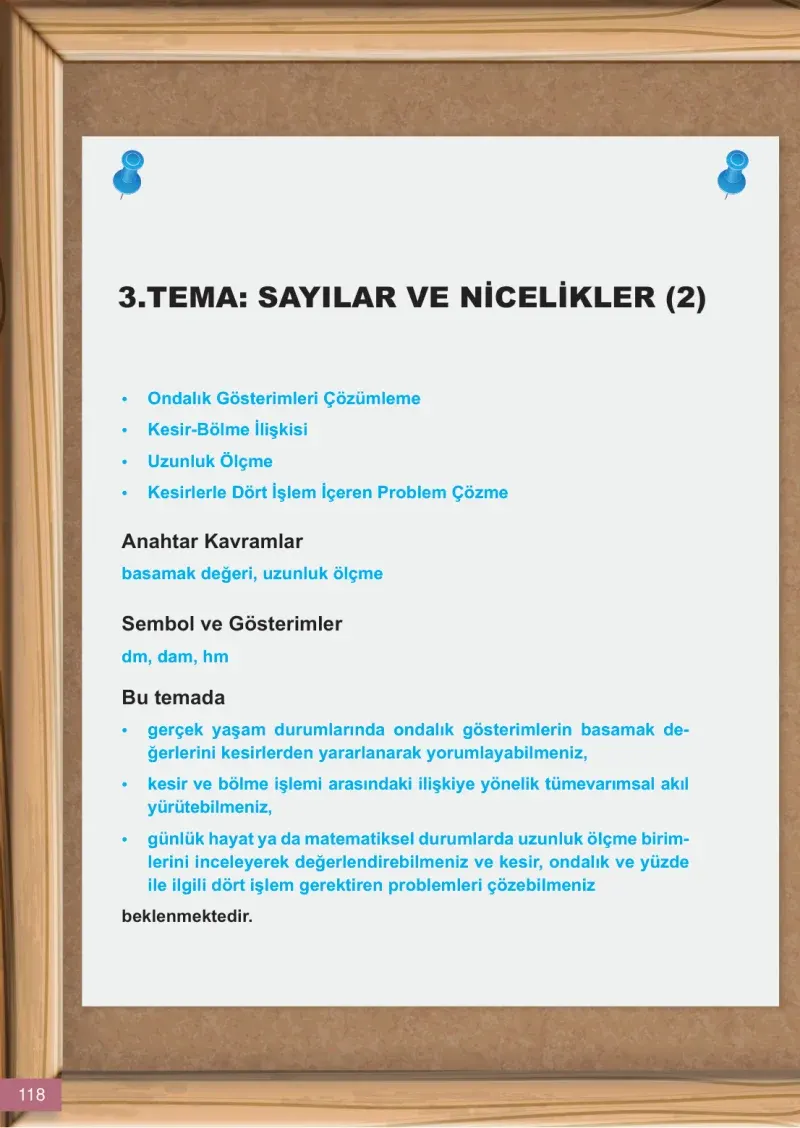 6. Sınıf Matematik Ders Kitabı Cevapları Meb Yayınları 1 Sayfa 118
