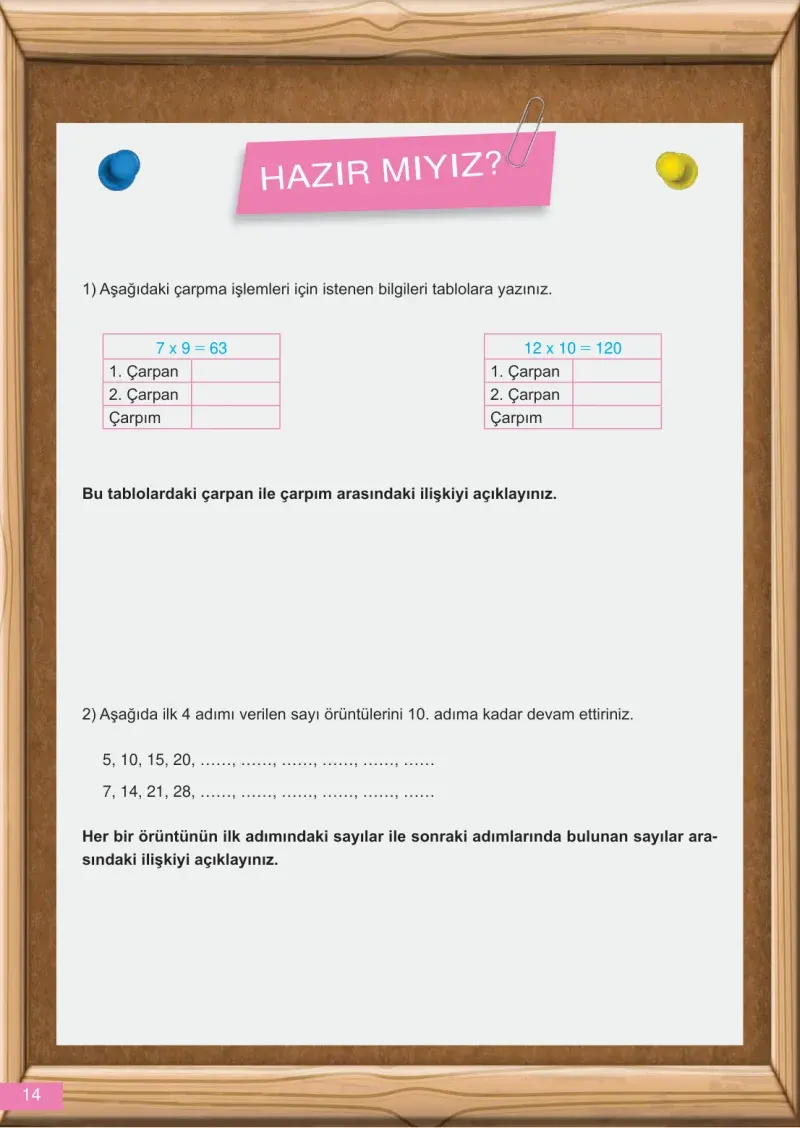 6. Sınıf Matematik Ders Kitabı Cevapları Meb Yayınları 1 Sayfa 14