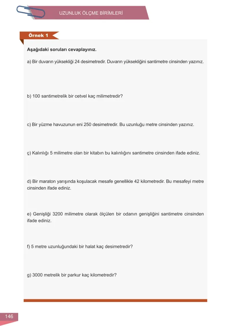 6. Sınıf Matematik Ders Kitabı Cevapları Meb Yayınları 1 Sayfa 146