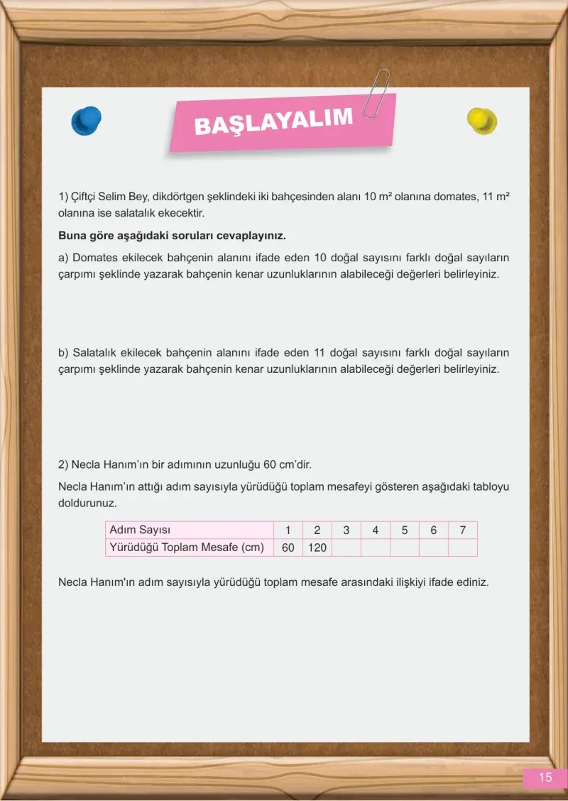 6. Sınıf Matematik Ders Kitabı Cevapları Meb Yayınları 1 Sayfa 15