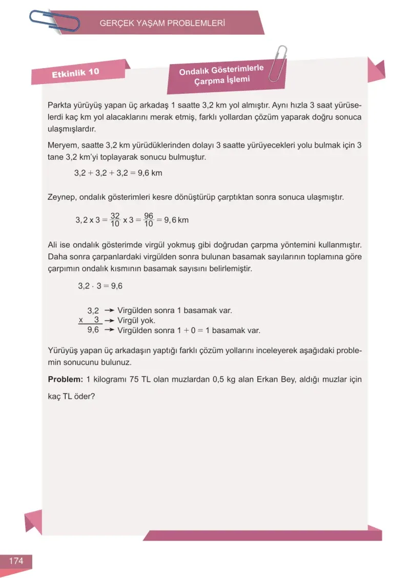 6. Sınıf Matematik Ders Kitabı Cevapları Meb Yayınları 1 Sayfa 174