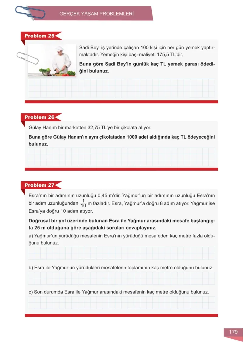 6. Sınıf Matematik Ders Kitabı Cevapları Meb Yayınları 1 Sayfa 179