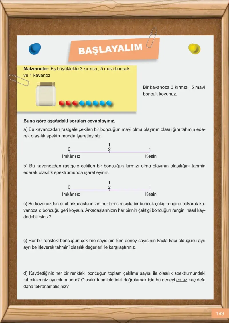 6. Sınıf Matematik Ders Kitabı Cevapları Meb Yayınları 1 Sayfa 199