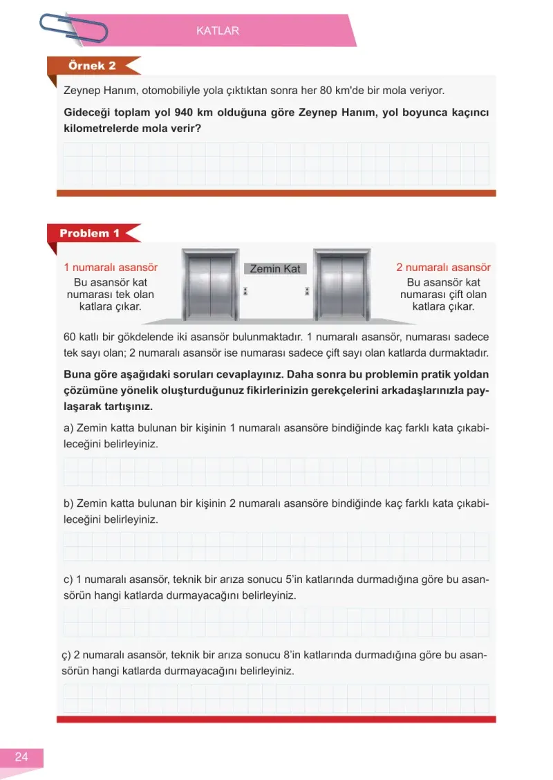 6. Sınıf Matematik Ders Kitabı Cevapları Meb Yayınları 1 Sayfa 24