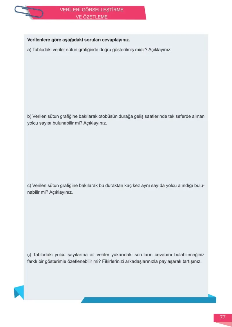 6. Sınıf Matematik Ders Kitabı Cevapları Meb Yayınları 1 Sayfa 77