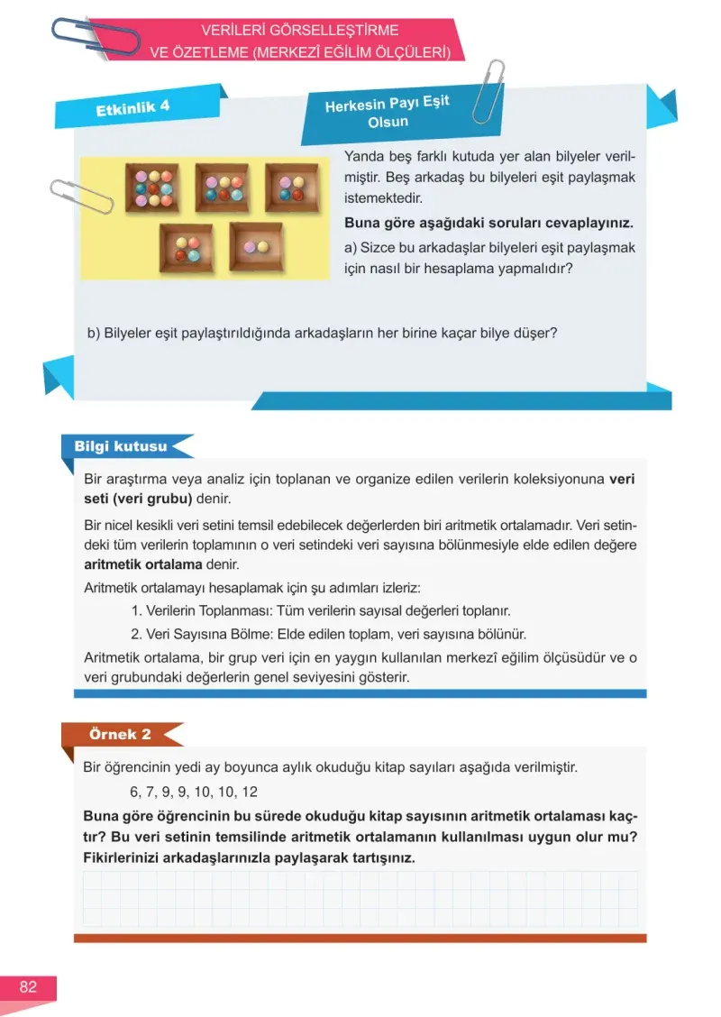 6. Sınıf Matematik Ders Kitabı Cevapları Meb Yayınları 1 Sayfa 82
