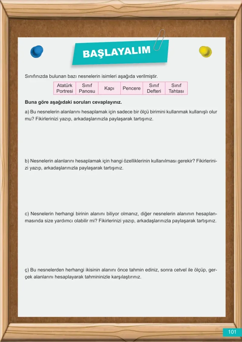 6. Sınıf Matematik Ders Kitabı Cevapları Meb Yayınları 2 Sayfa 101
